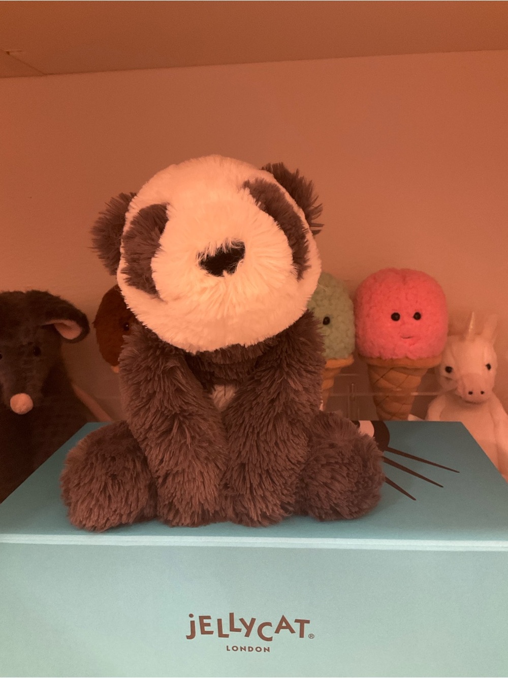Jellycat Medium Smudge Panda